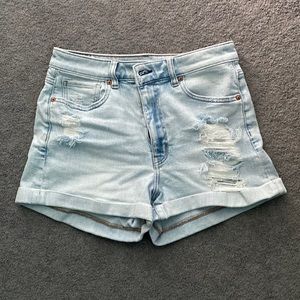 american eagle mom shorts